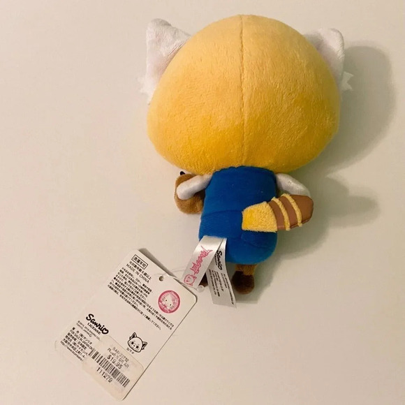 2018 Sanrio Aggretsuko Plush Death Metal 7 Inch Small Stuffed Toy - Picture 7 of 14